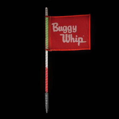 Buggy Whip 6ft LED Whip - Quick Release - Red White Green - BWLED6RWGQ
